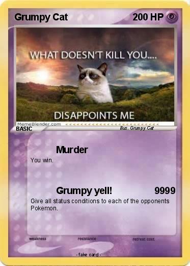 Pokemon Grumpy Cat