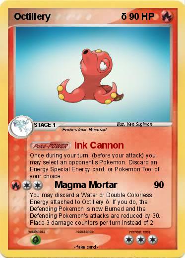 Pokemon Octillery                            δ
