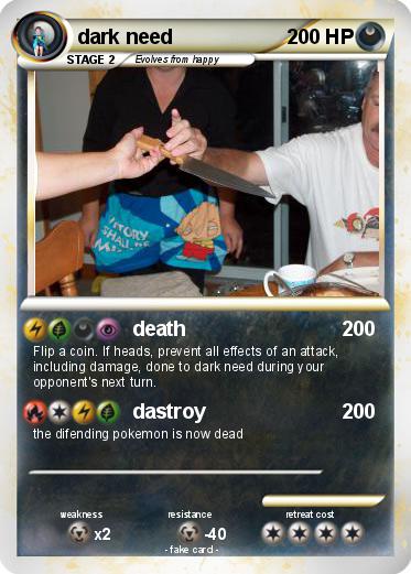 Pokemon dark need