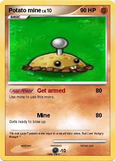 Pokemon Potato mine