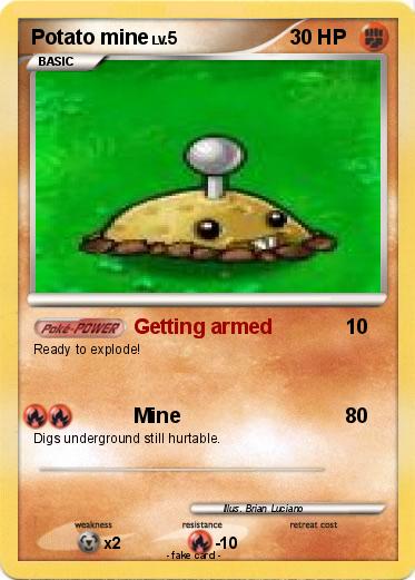 Pokemon Potato mine