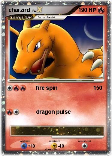 Pokemon charzird