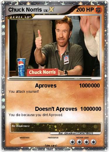 Pokemon Chuck Norris