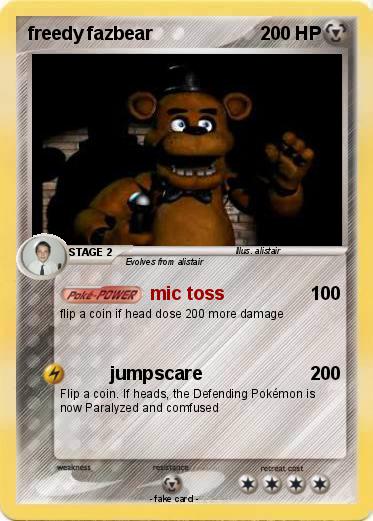 Pokemon freedy fazbear