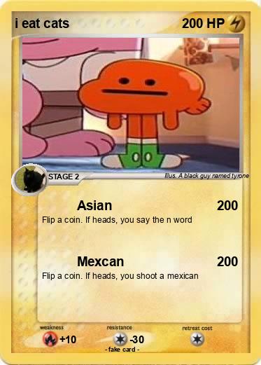 Pokemon i eat cats