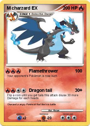 Pokemon M charzard EX