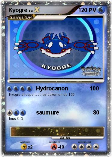 Pokemon Kyogre