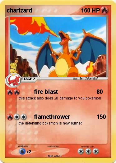 Pokemon charizard