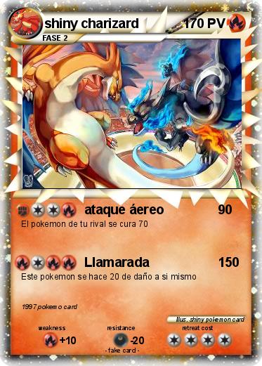 Pokemon shiny charizard