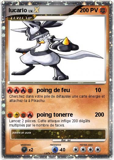 Pokemon lucario