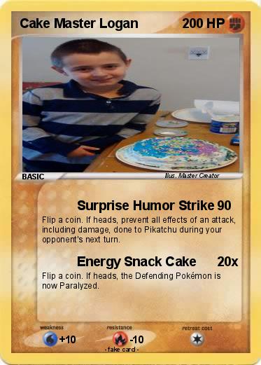 Pokemon Cake Master Logan