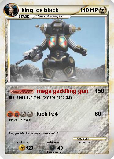Pokemon king joe black