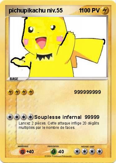 Pokemon pichupikachu niv.55          1
