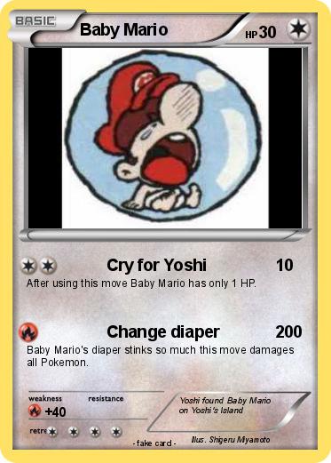 Pokemon Baby Mario