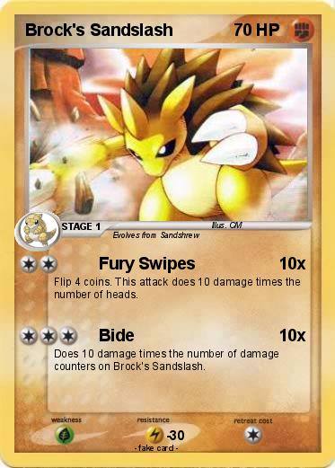 Pokemon Brock's Sandslash