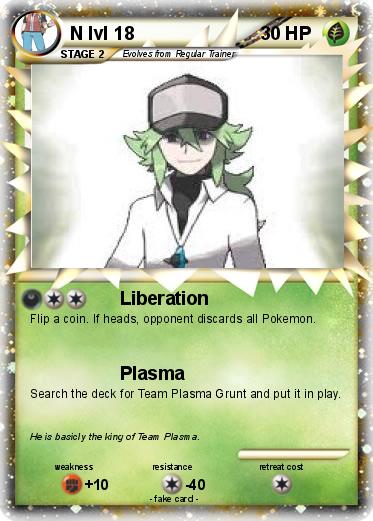 Pokemon N lvl 18