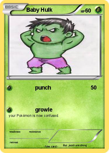 Pokemon Baby Hulk