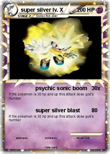 Pokemon super silver lv. X