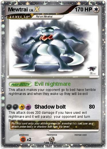 Pokemon Mewtrai