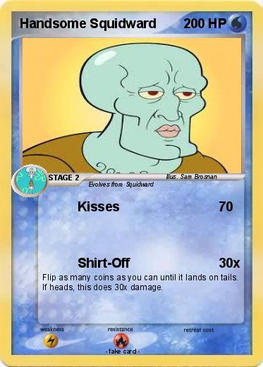 Pokemon Handsome Squidward