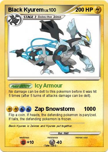 Pokemon Black Kyurem