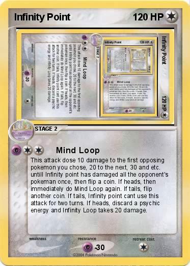 Pokémon Infinity Point - Mind Loop - My Pokemon Card