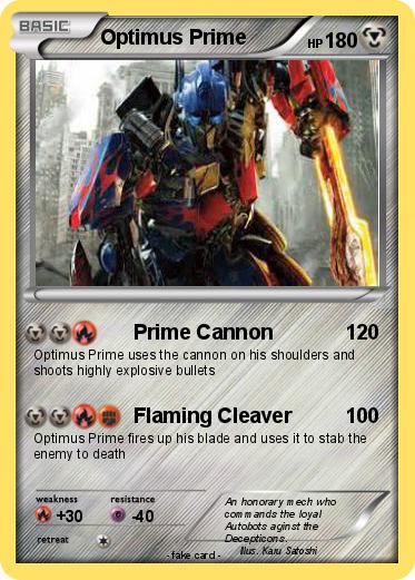 Pokemon Optimus Prime