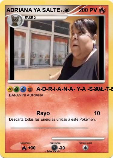 Pokemon ADRIANA YA SALTE