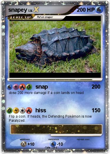 Pokemon snapey