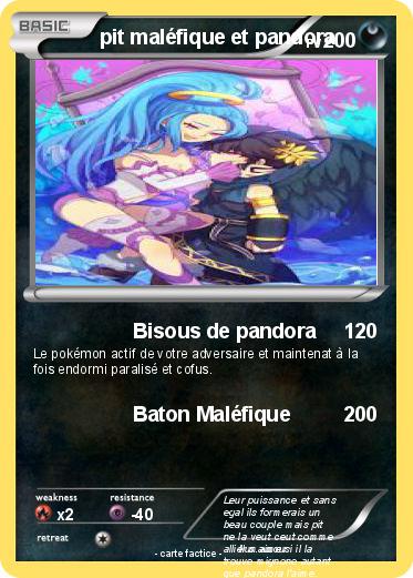 Pokemon pit maléfique et pandora