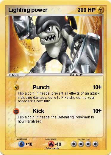 Pokemon Lightnig power