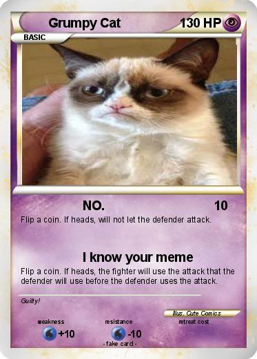 Pokemon Grumpy Cat
