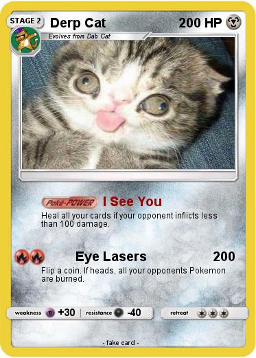 Pokemon Derp Cat