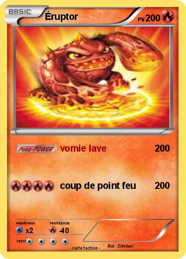 Pokemon Éruptor