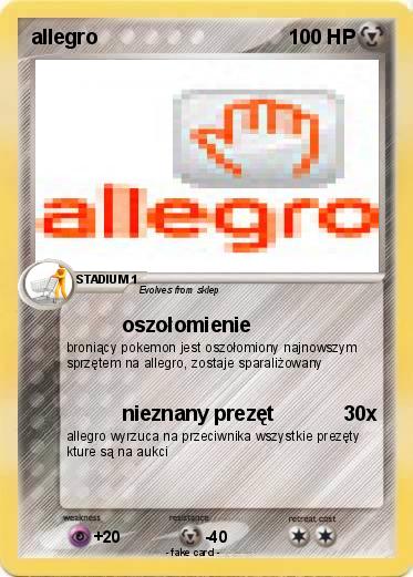 Pokemon allegro