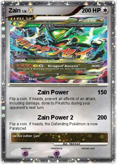 Pokemon Zain