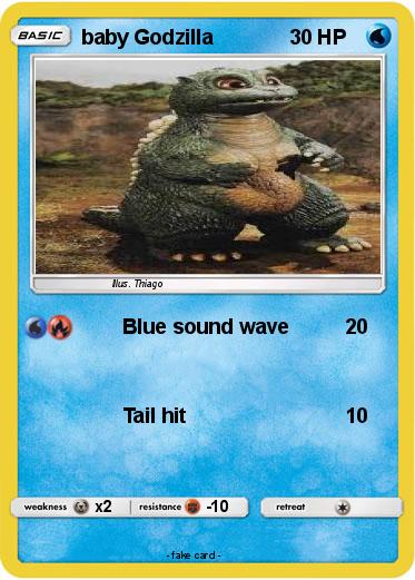 Pokemon baby Godzilla