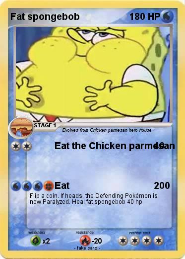 Pokemon Fat spongebob