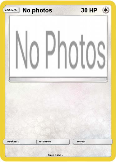 Pokemon No photos