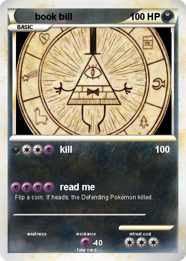 Pokemon book bill