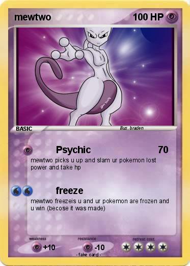 Pokemon mewtwo