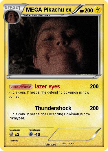 Pokemon MEGA Pikachu ex