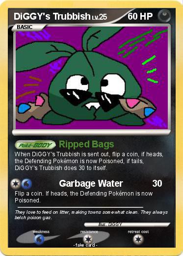 Pokemon DiGGY's Trubbish