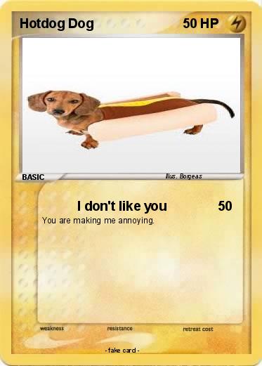 Pokemon Hotdog Dog