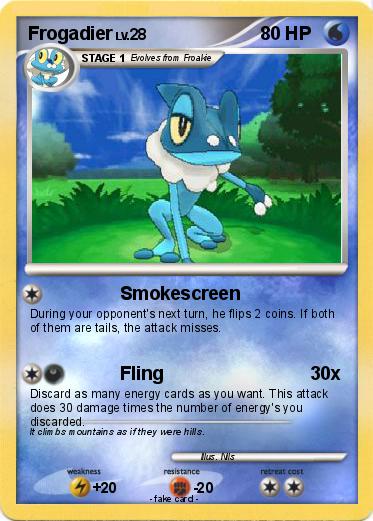 Pokemon Frogadier