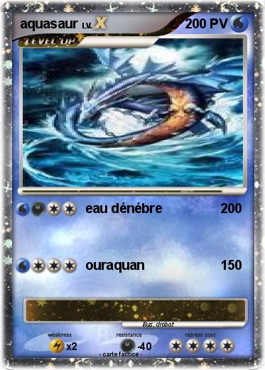 Pokemon aquasaur