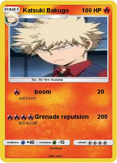 Pokemon Katsuki Bakugo