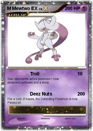 Pokemon M Mewtwo EX