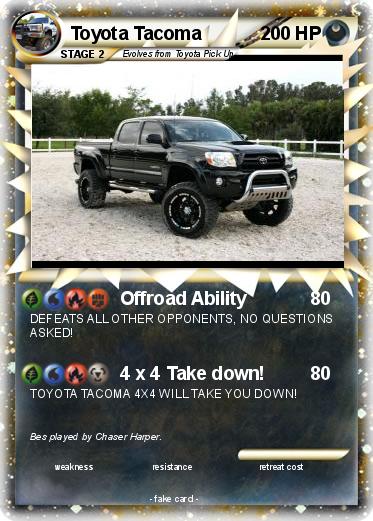 Pokemon Toyota Tacoma