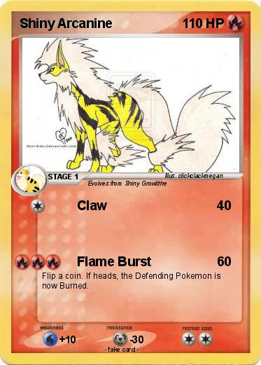 Pokemon Shiny Arcanine